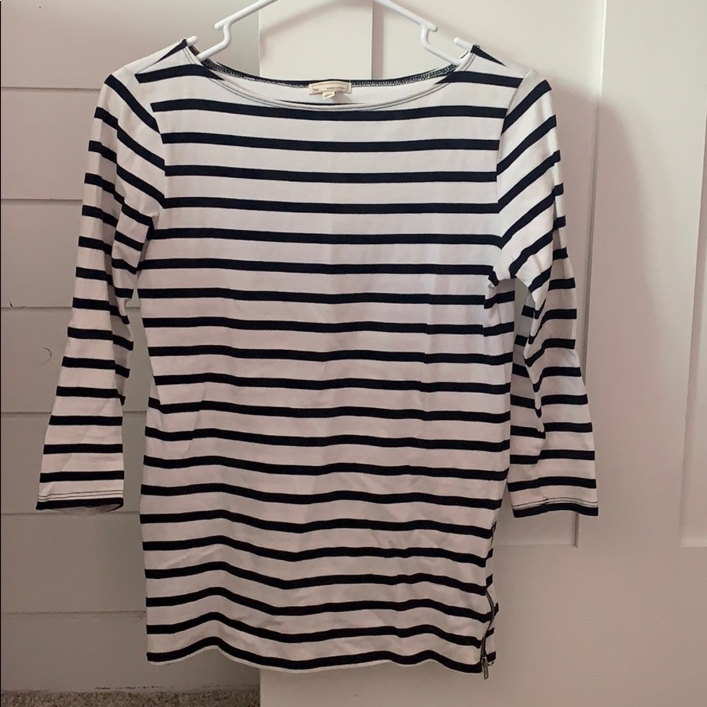 Women’s GAP nautical boatneck 3/4 length shirt